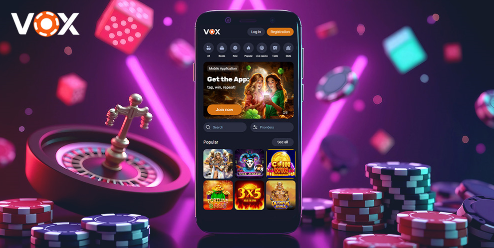 VOX Casino mobile App